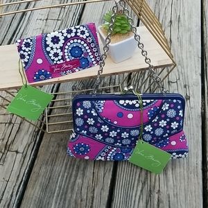 🎁alert!NWT VeraBradley RETIRED! "Boysenberry" Set